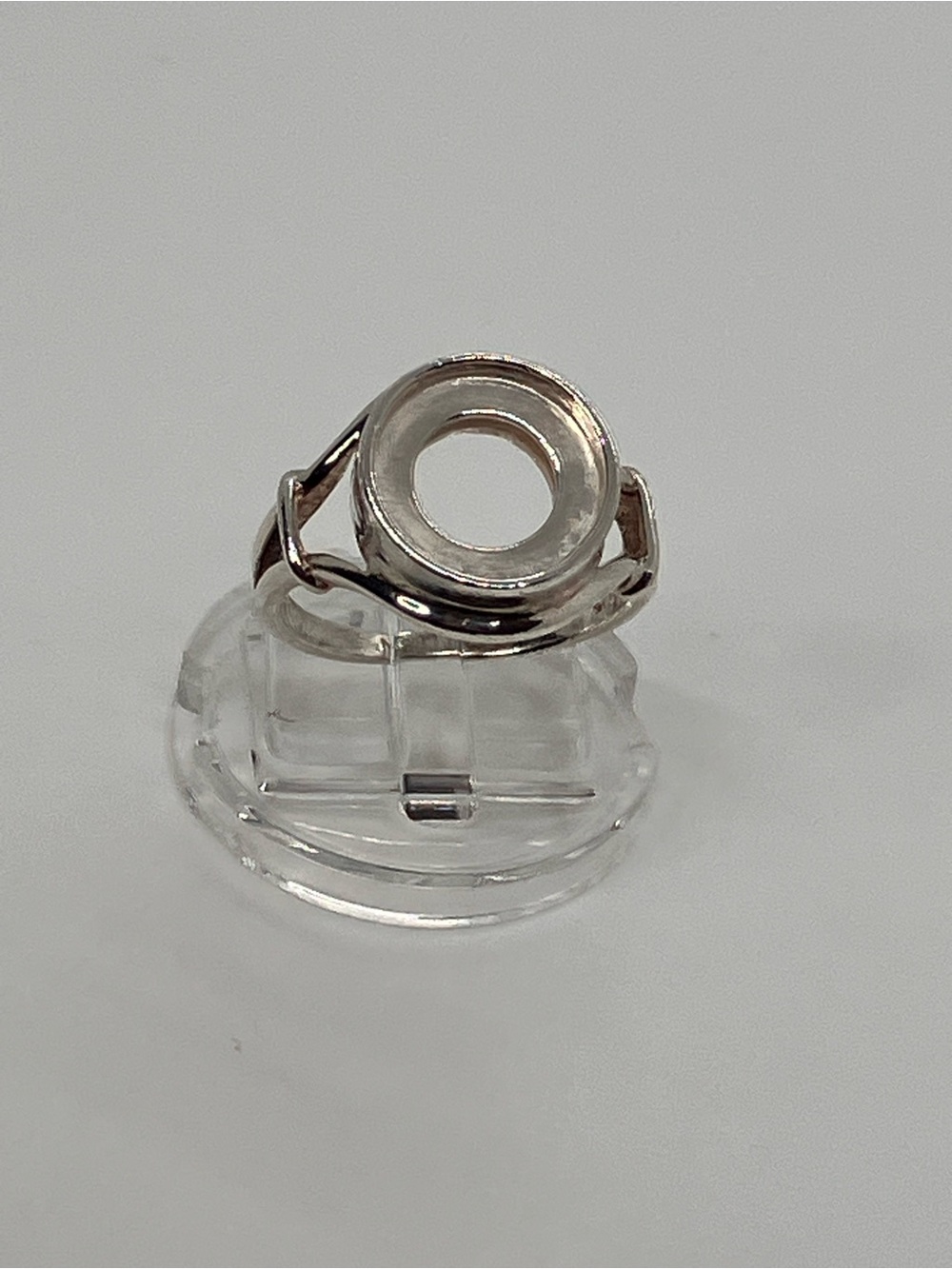 Kameleon Jewel Pop Ring Sterling Silver Openwork Ring Sz 8